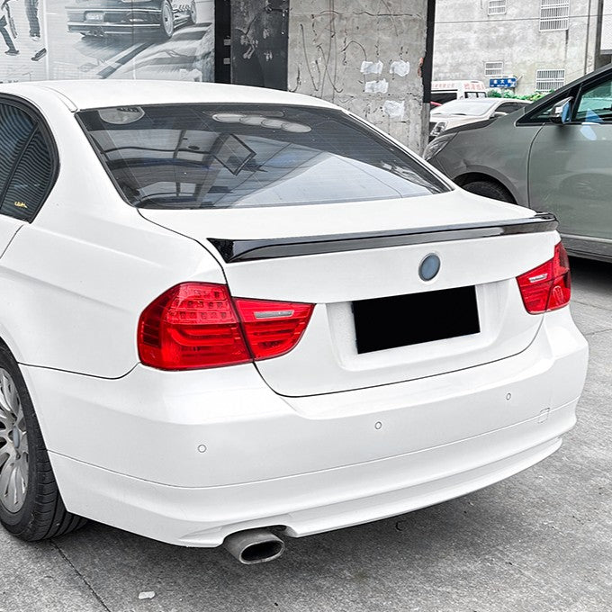 CSL Style Gloss Black Boot Spoiler for BMW 3 Series E90 Saloon inc M3 05-13 - Carbon Factory