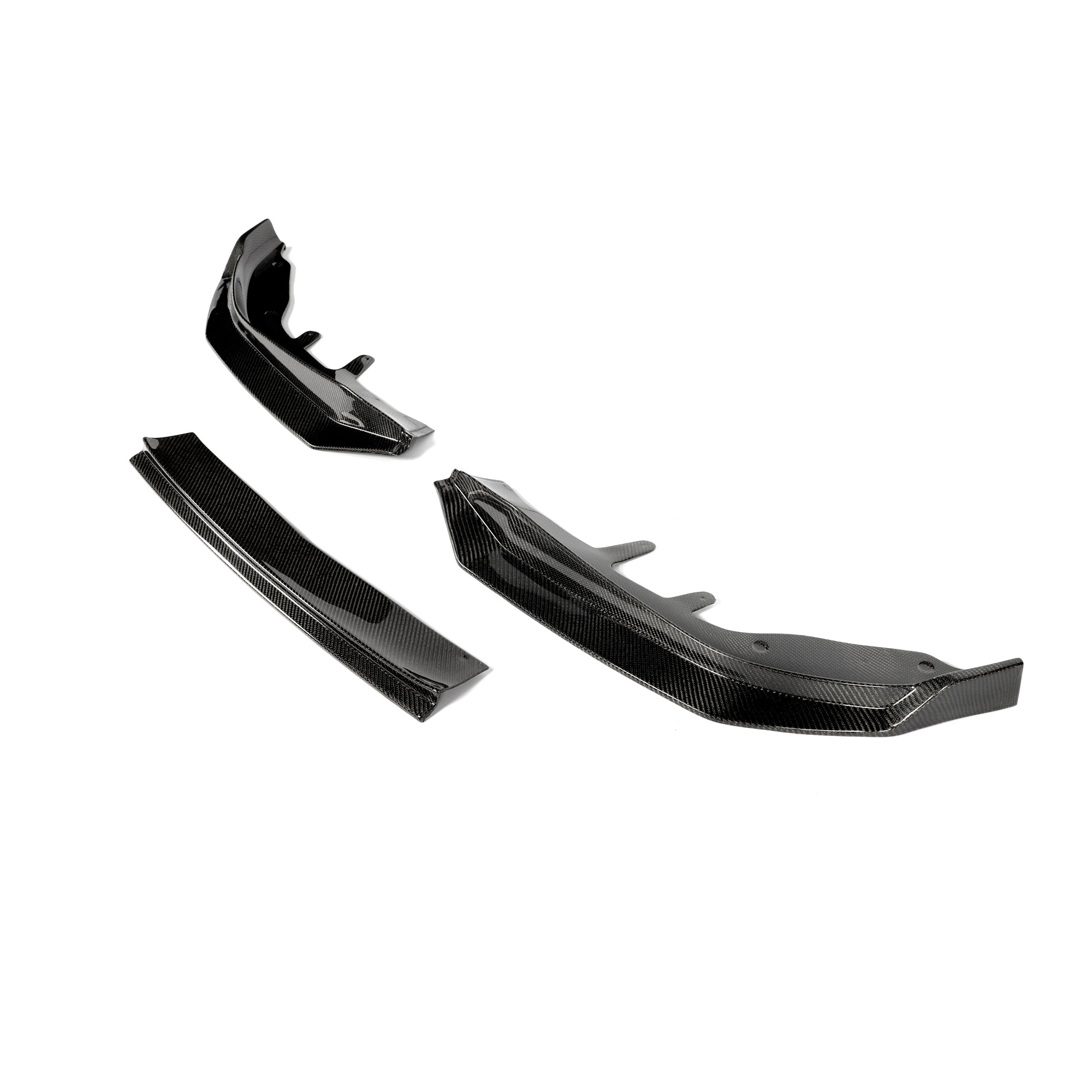 V Style Carbon Fibre Front Splitter for BMW 4 Series G22 G23 20-Present - Carbon Factory