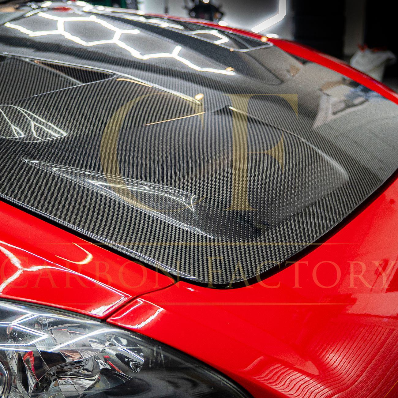 J Style Carbon Fibre Bonnet for Honda S2000 99-09-Carbon Factory