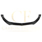 J Style Gloss Black Front Splitter for Mercedes Benz W205 C Class 15-18-Carbon Factory