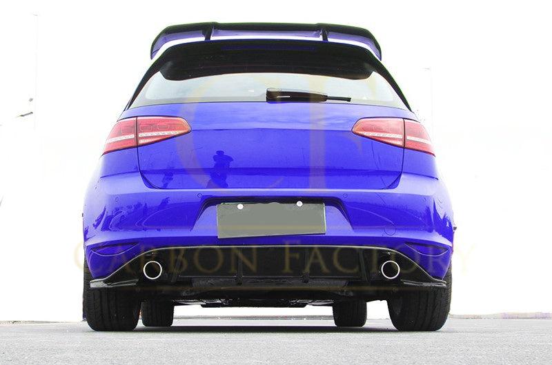 JP Style Carbon Fibre Rear Diffuser for VW Golf MK7 GTI 14-17-Carbon Factory