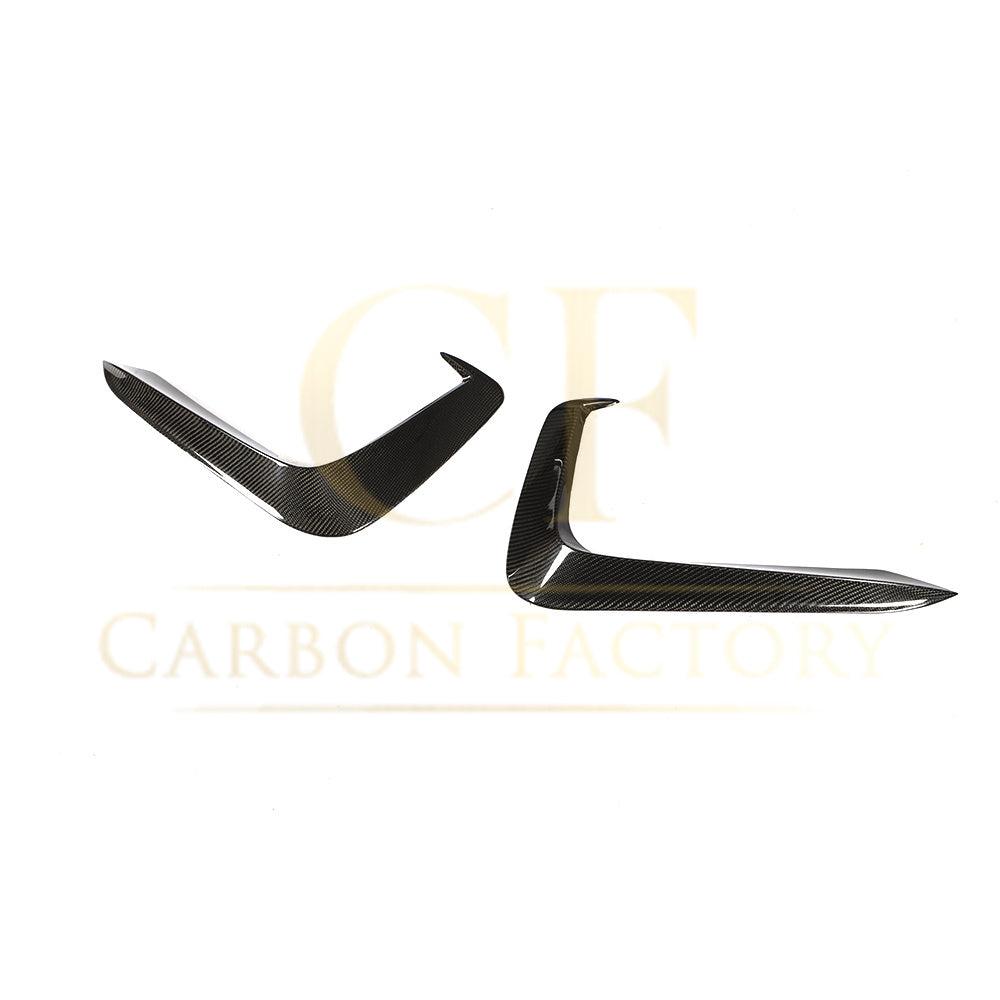 K Style Carbon Fibre Front Bumper Trims for Audi B9 A5 S Line & S5 17-19-Carbon Factory