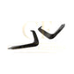 K Style Carbon Fibre Front Bumper Trims for Audi B9 A5 S Line & S5 17-19-Carbon Factory