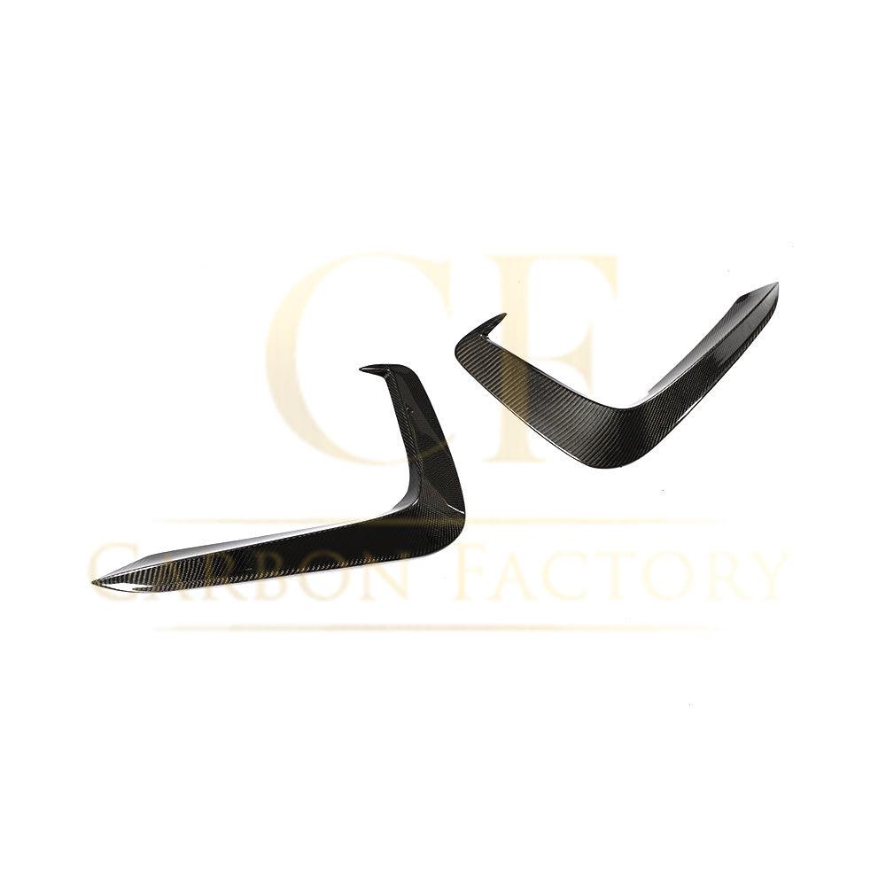 K Style Carbon Fibre Front Bumper Trims for Audi B9 A5 S Line & S5 17-19-Carbon Factory