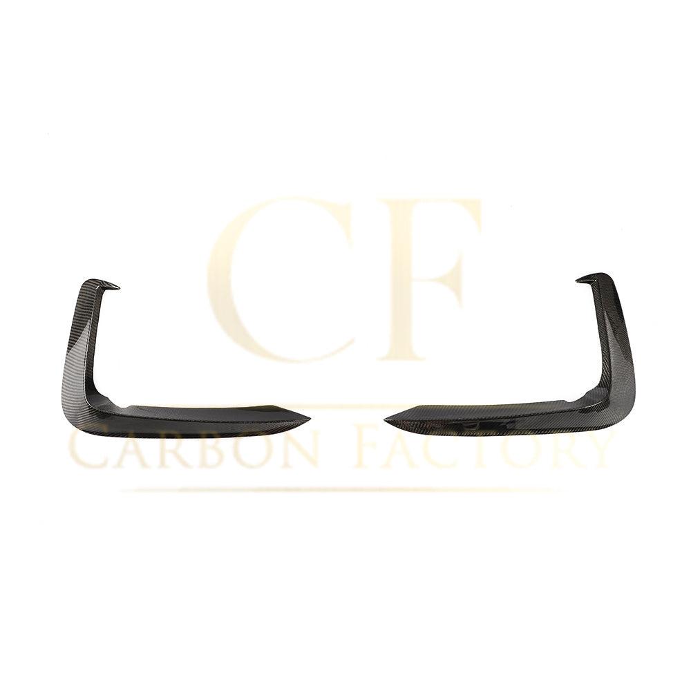 K Style Carbon Fibre Front Bumper Trims for Audi B9 A5 S Line & S5 17-19-Carbon Factory