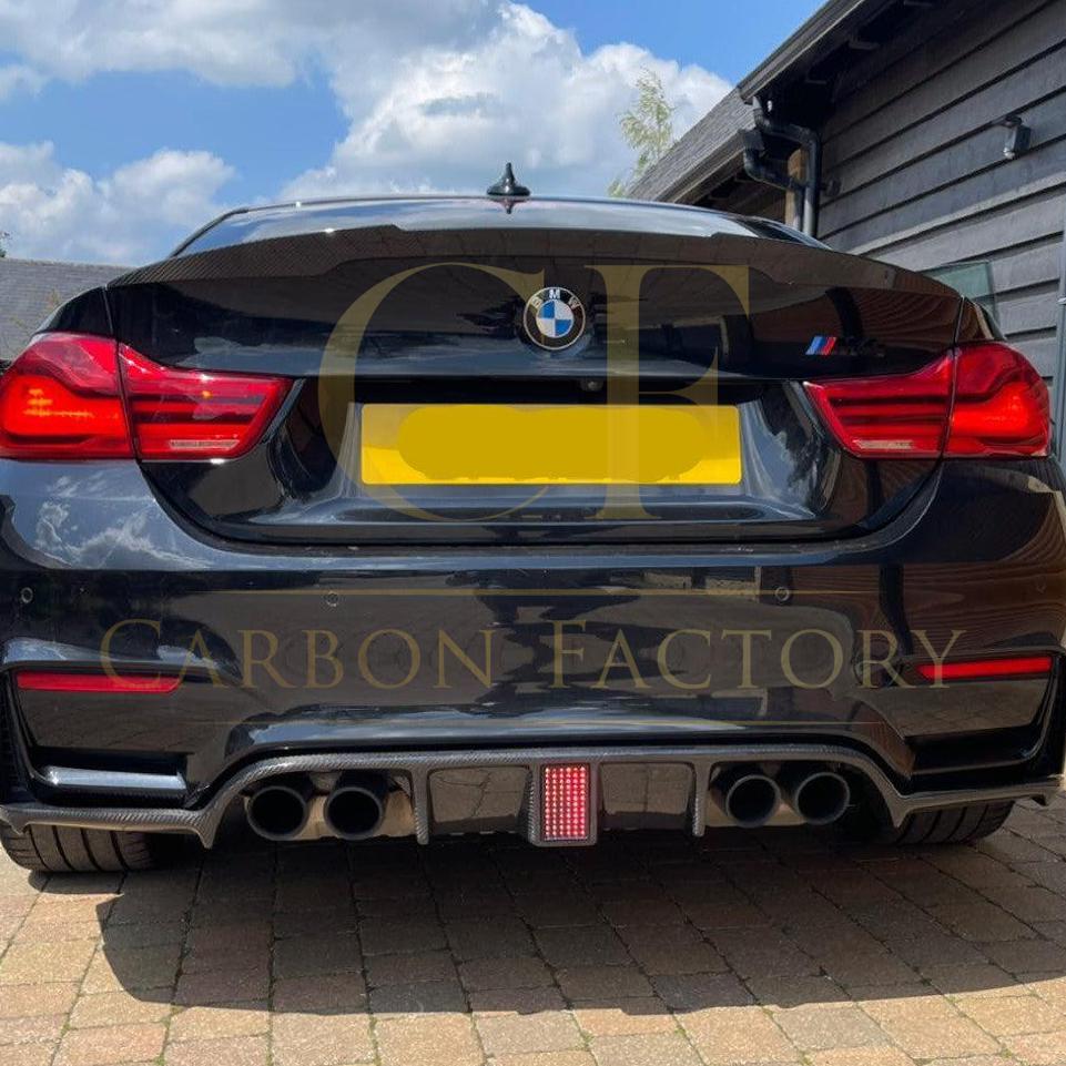 KS Style Carbon Fibre Rear Diffuser for BMW F80 M3 F82 F83 M4 14-20-Carbon Factory