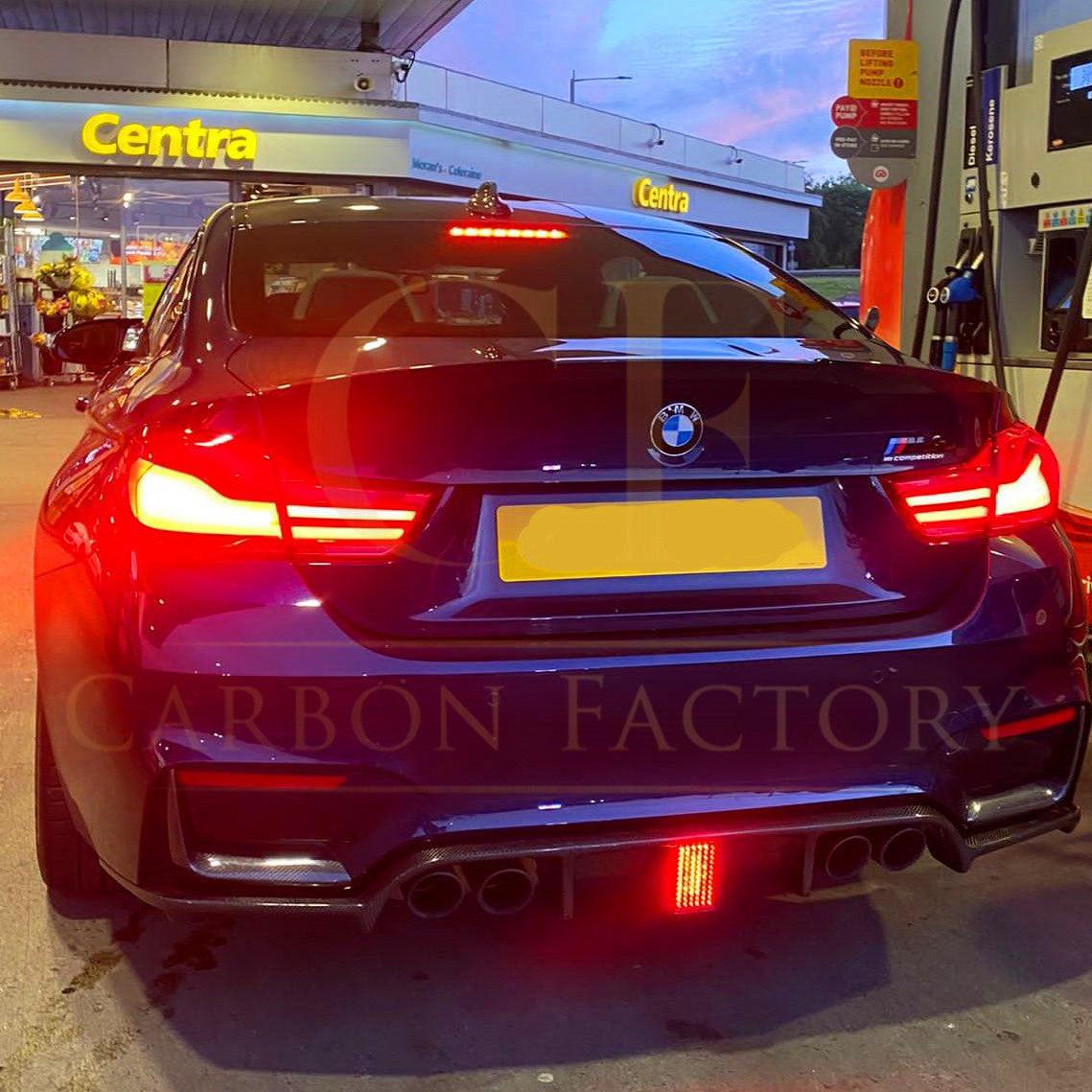 KS Style Carbon Fibre Rear Diffuser for BMW F80 M3 F82 F83 M4 14-20-Carbon Factory
