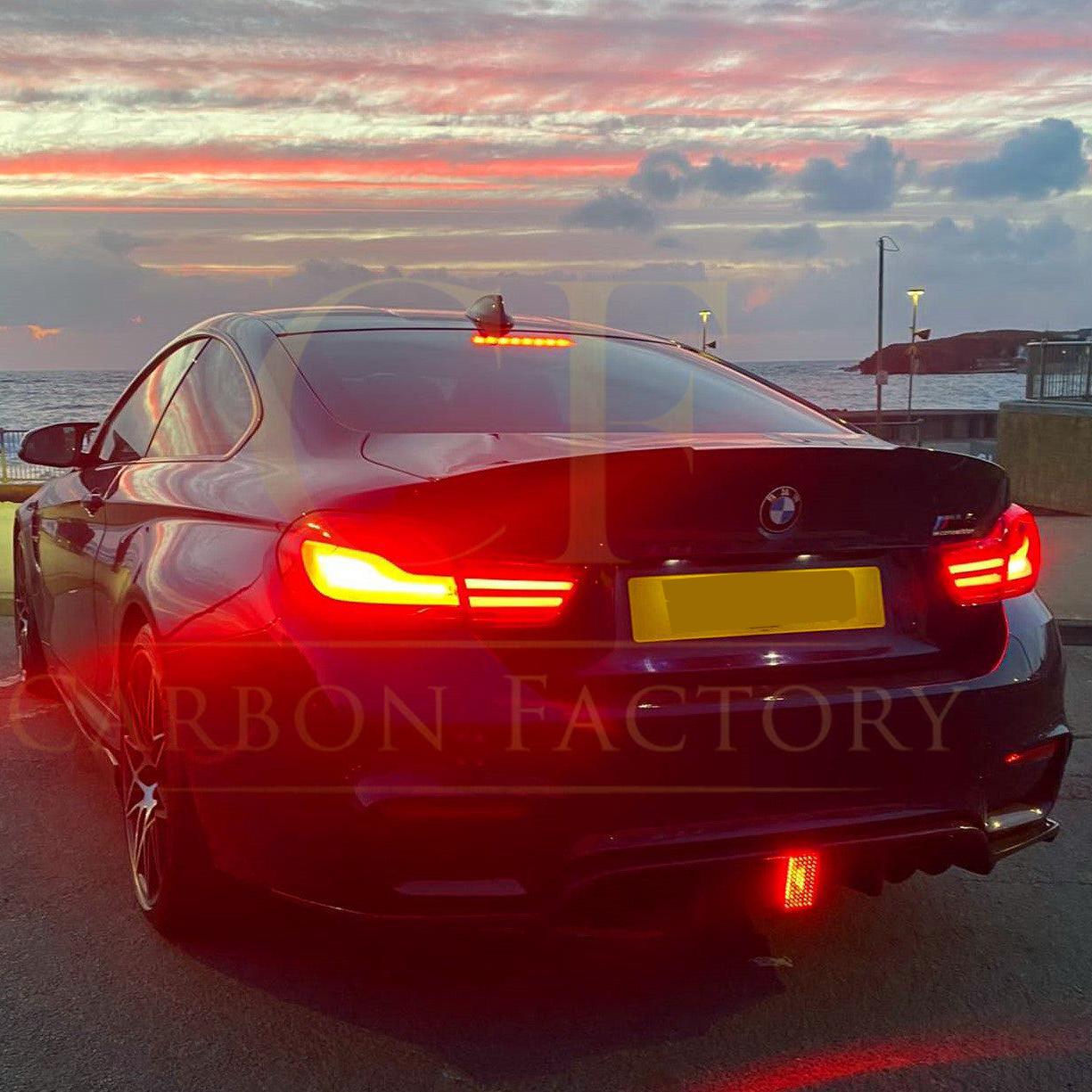 KS Style Carbon Fibre Rear Diffuser for BMW F80 M3 F82 F83 M4 14-20-Carbon Factory