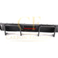 LED Style Carbon Fibre Rear Diffuser for Audi S4 A4 S Line B8 08-12-Carbon Factory
