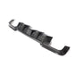 LED Style Carbon Fibre Rear Diffuser for BMW F10 5 Series 10-17-Carbon Factory