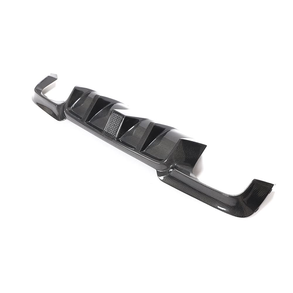LED Style Carbon Fibre Rear Diffuser for BMW F10 5 Series 10-17 - Carbon Factory