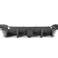 LED Style Carbon Fibre Rear Diffuser for BMW F10 5 Series 10-17-Carbon Factory