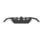 LED Style Carbon Fibre Rear Diffuser for BMW F10 5 Series 10-17-Carbon Factory