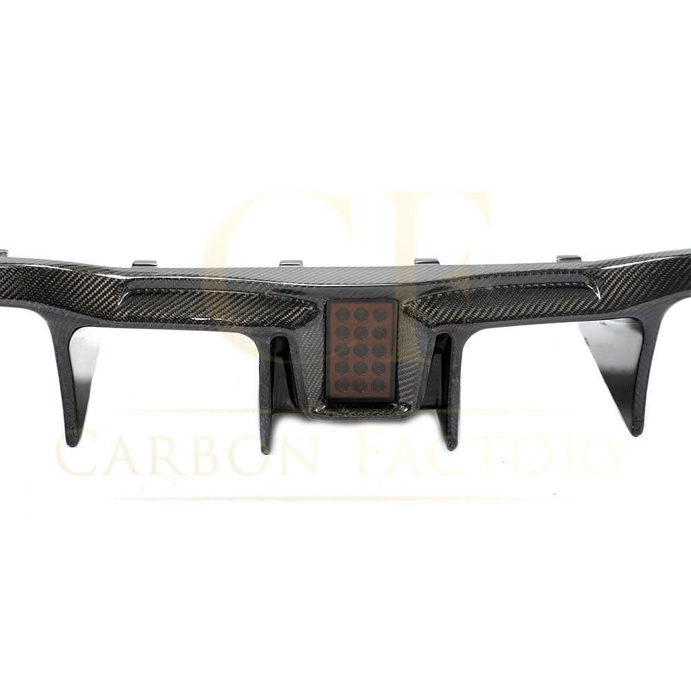 LED Style Carbon Fibre Rear Diffuser for BMW F87 F87C M2 16-21 - Carbon Factory