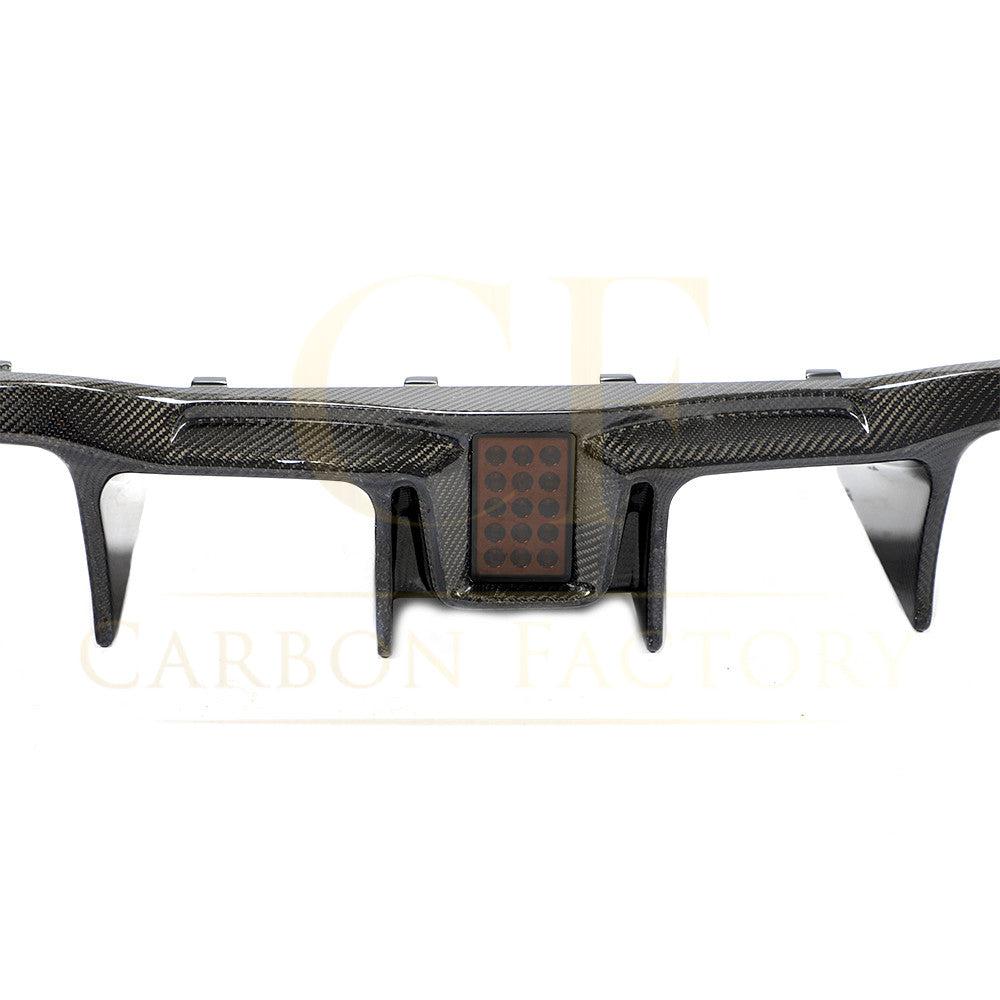 LED Style Carbon Fibre Rear Diffuser for BMW F87 F87C M2 16-21-Carbon Factory