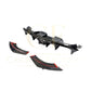 LED Style Carbon Fibre Rear Diffuser for BMW F87 F87C M2 16-21-Carbon Factory