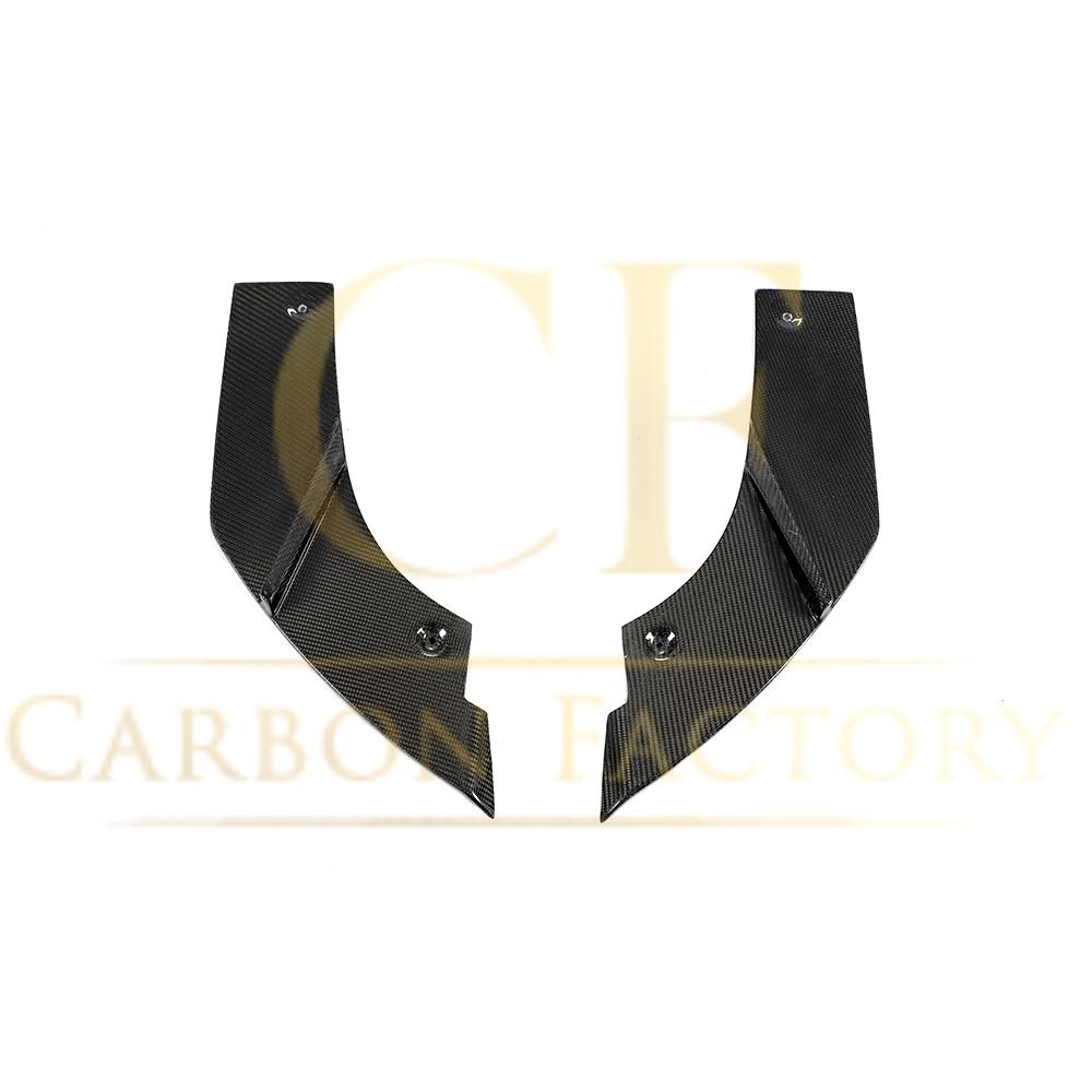 LED Style Carbon Fibre Rear Diffuser for BMW F87 F87C M2 16-21-Carbon Factory