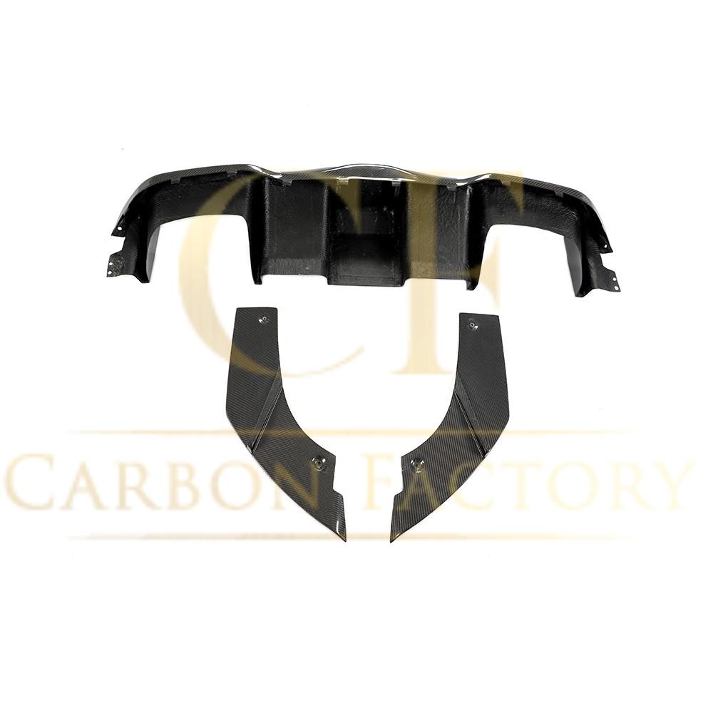 LED Style Carbon Fibre Rear Diffuser for BMW F87 F87C M2 16-21-Carbon Factory
