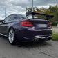LED Style Carbon Fibre Rear Diffuser for BMW F87 F87C M2 16-21-Carbon Factory