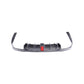 LED Style Carbon Fibre Rear Diffuser for Mercedes W213 E Class Saloon 16-18-Carbon Factory