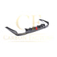LED Style Carbon Fibre Rear Diffuser for Mercedes W213 E Class Saloon 16-18-Carbon Factory