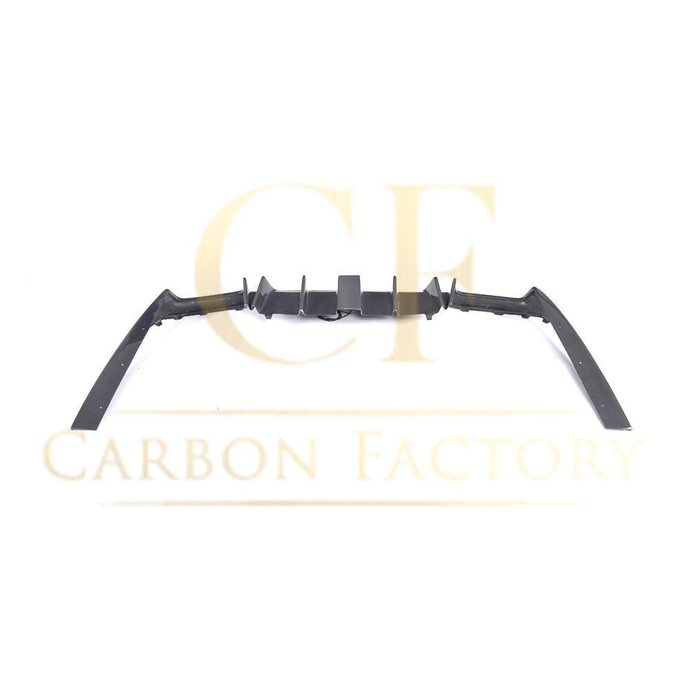LED Style Carbon Fibre Rear Diffuser for Mercedes W213 E Class Saloon 16-18-Carbon Factory