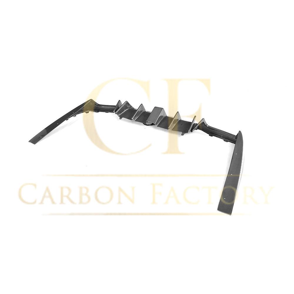 LED Style Carbon Fibre Rear Diffuser for Mercedes W213 E Class Saloon 16-18-Carbon Factory