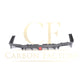 LED Style Carbon Fibre Rear Diffuser for Mercedes W213 E Class Saloon 16-18-Carbon Factory