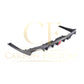 LED Style Carbon Fibre Rear Diffuser for Mercedes W213 E Class Saloon 16-18-Carbon Factory