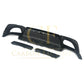 LED Style Gloss Black Rear Diffuser Quad Exhaust for BMW 3 Series G20 G21 Pre-LCI 19-22-Carbon Factory