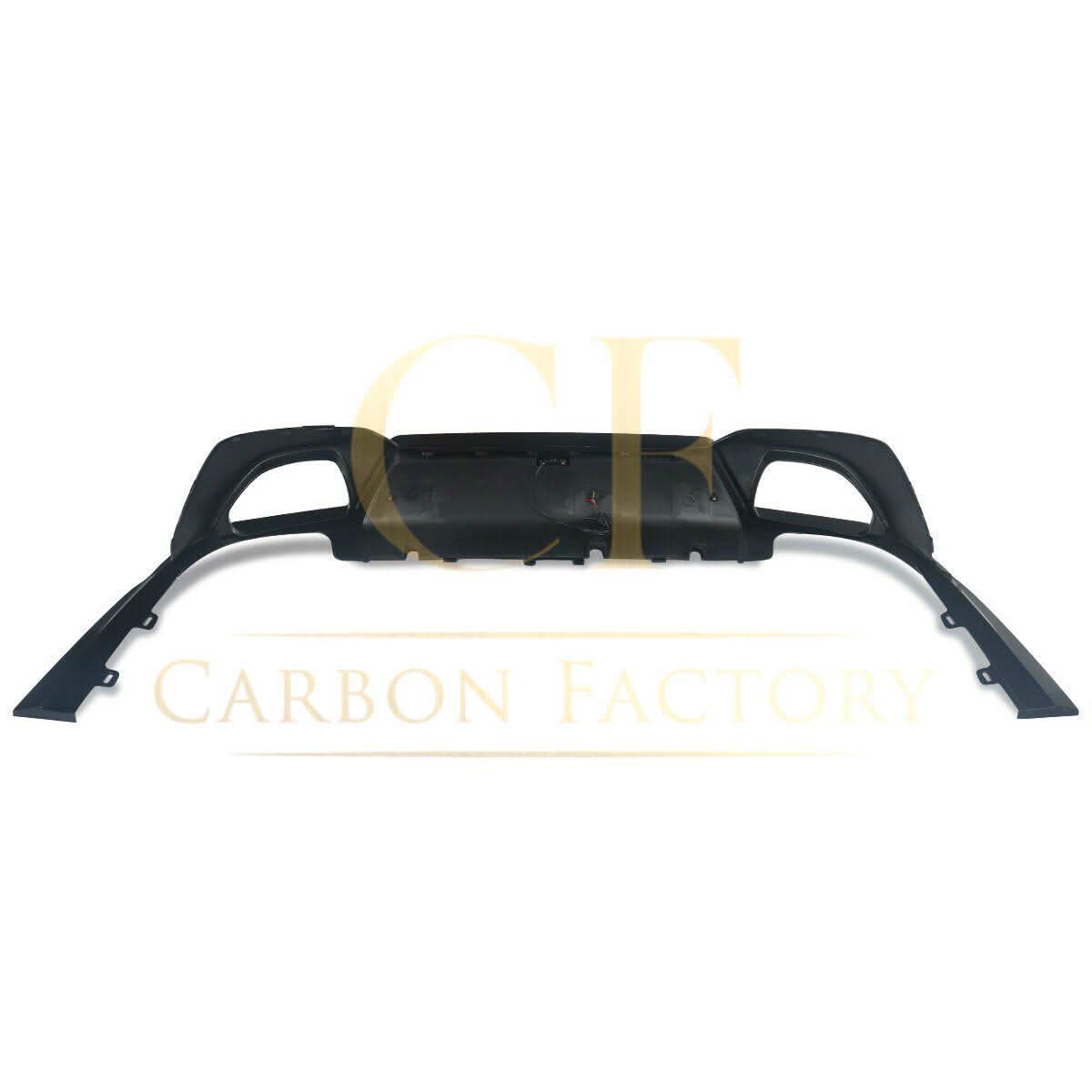 LED Style Gloss Black Rear Diffuser Quad Exhaust for BMW 3 Series G20 G21 Pre-LCI 19-22 - Carbon Factory