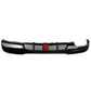LED Style Gloss Black Rear Diffuser Twin Exhaust for BMW E92 E93 3 Series 05-13-Carbon Factory
