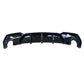 LED Style Gloss Black Rear Diffuser for BMW 4 Series G22 G23 20-Present-Carbon Factory