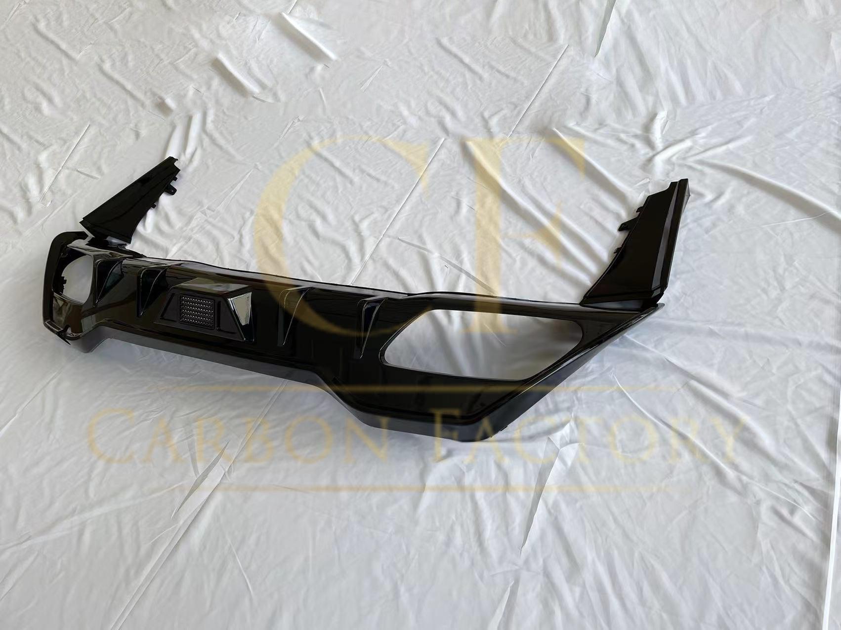 LED Style Gloss Black Rear Diffuser for BMW G16 8 Series Gran Coupe 19-Present-Carbon Factory
