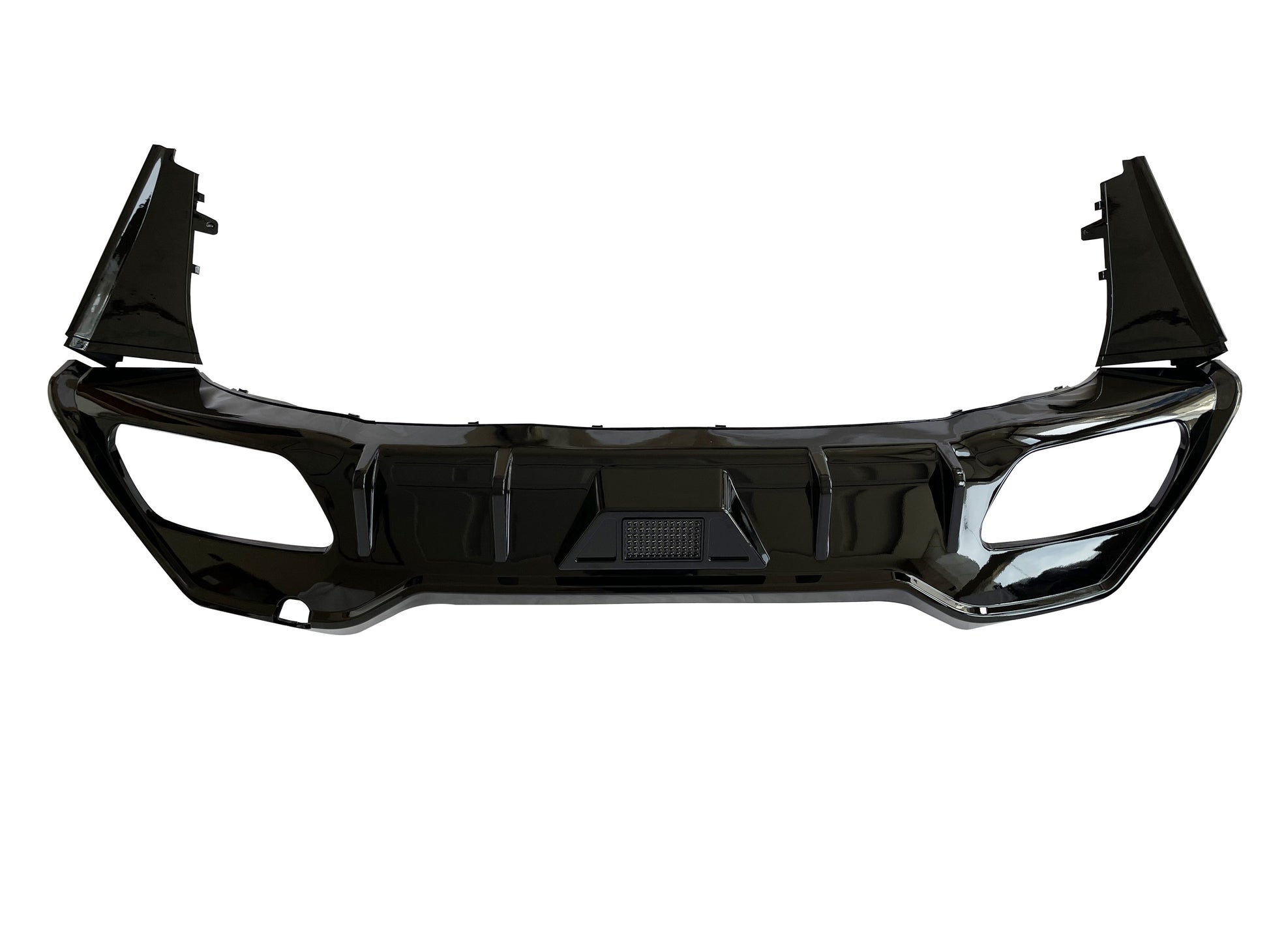 LED Style Gloss Black Rear Diffuser for BMW G16 8 Series Gran Coupe 19-Present-Carbon Factory