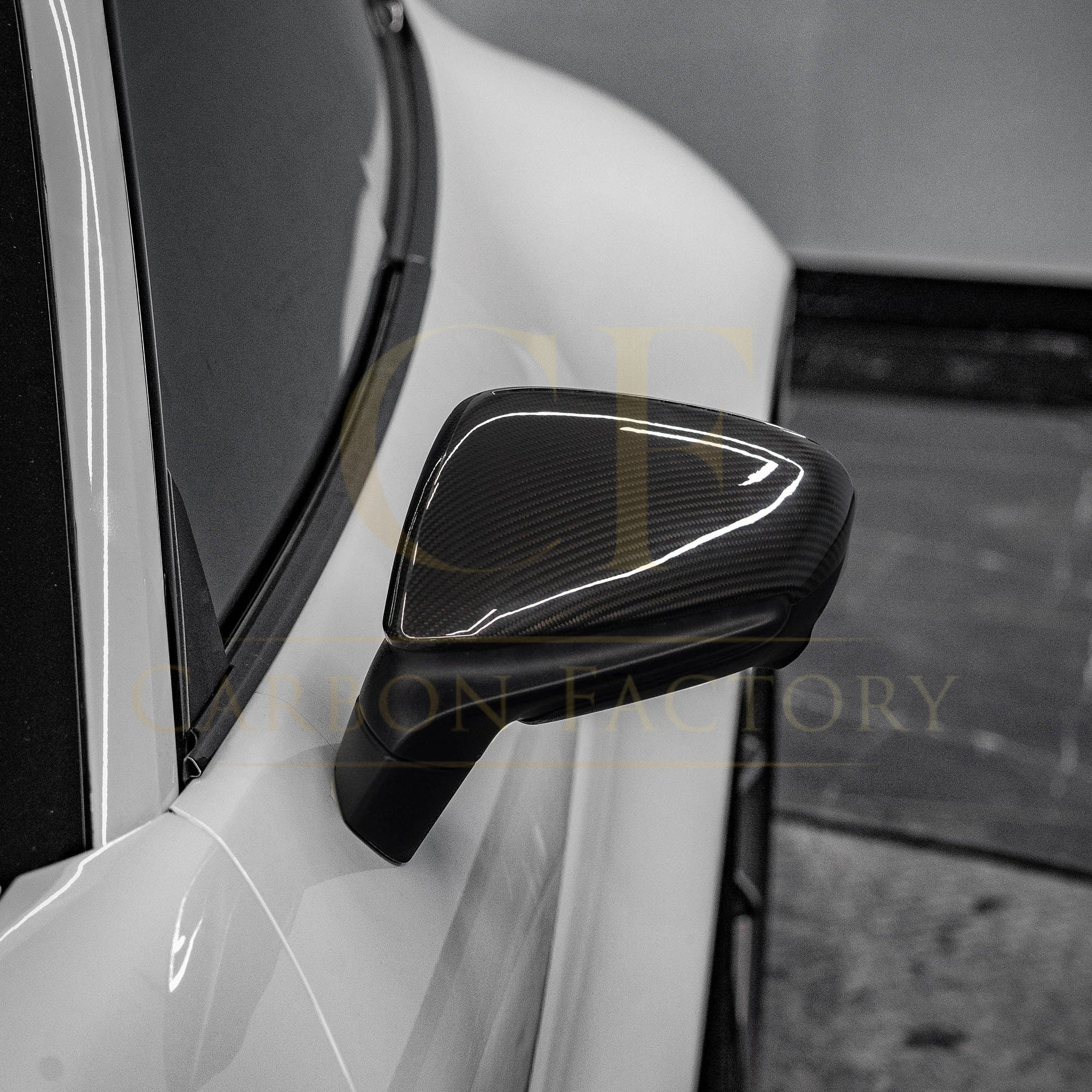 Pre-Preg Carbon Fibre Mirror Covers for Porsche 992 911 LHD 19-Present - Carbon Factory
