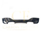 M2C Style Gloss Black Rear Diffuser for BMW F20 1 Series LCI 15-20-Carbon Factory