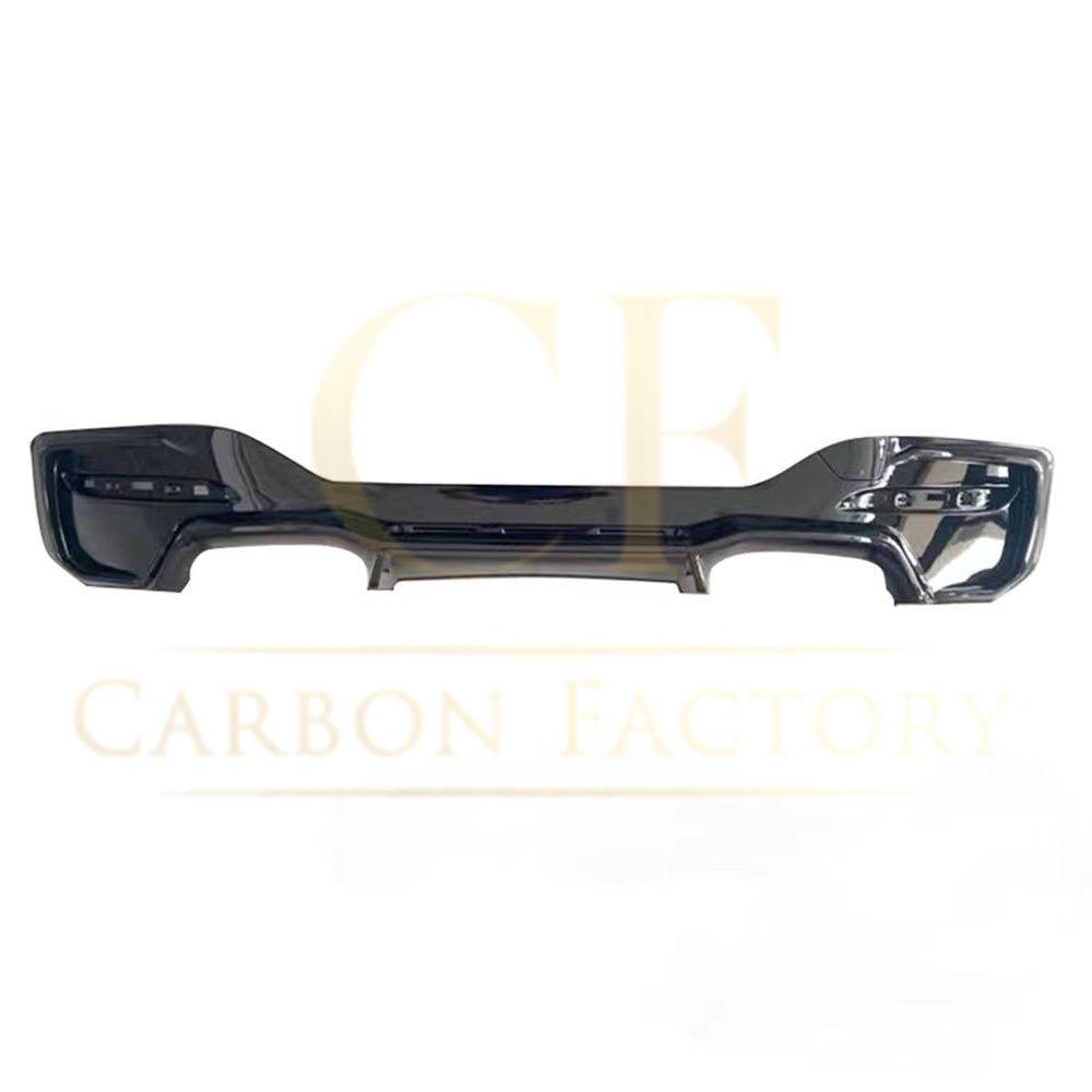 M2C Style Gloss Black Rear Diffuser for BMW F20 1 Series LCI 15-20-Carbon Factory