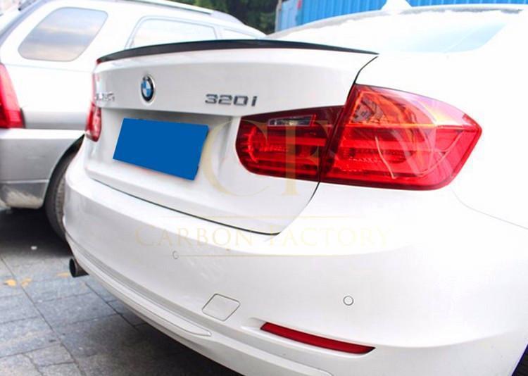 M3 Style Carbon Fibre Boot Spoiler for BMW 3 Series F30 F80 Saloon inc M3 13-18-Carbon Factory