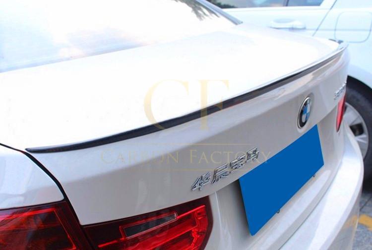 M3 Style Carbon Fibre Boot Spoiler for BMW 3 Series F30 F80 Saloon inc M3 13-18-Carbon Factory