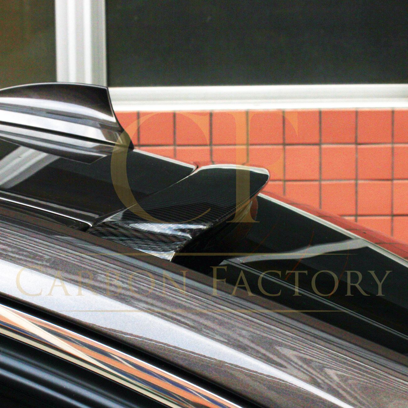 M3 Style Carbon Fibre Roof Spoiler for BMW 3 Series F30 F80 Saloon inc M3 13-18-Carbon Factory