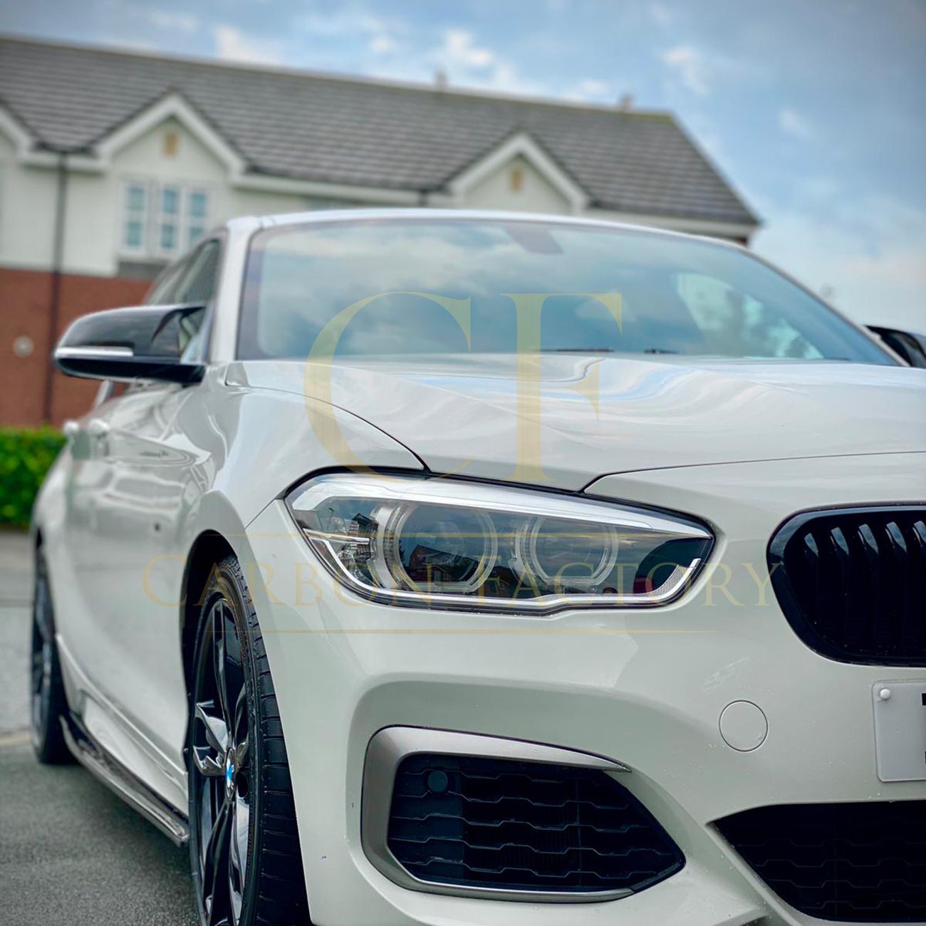 M4 Style Carbon Fibre Replacement Mirror Covers for BMW 3 Series F30 F31 F34 F35 13-19-Carbon Factory