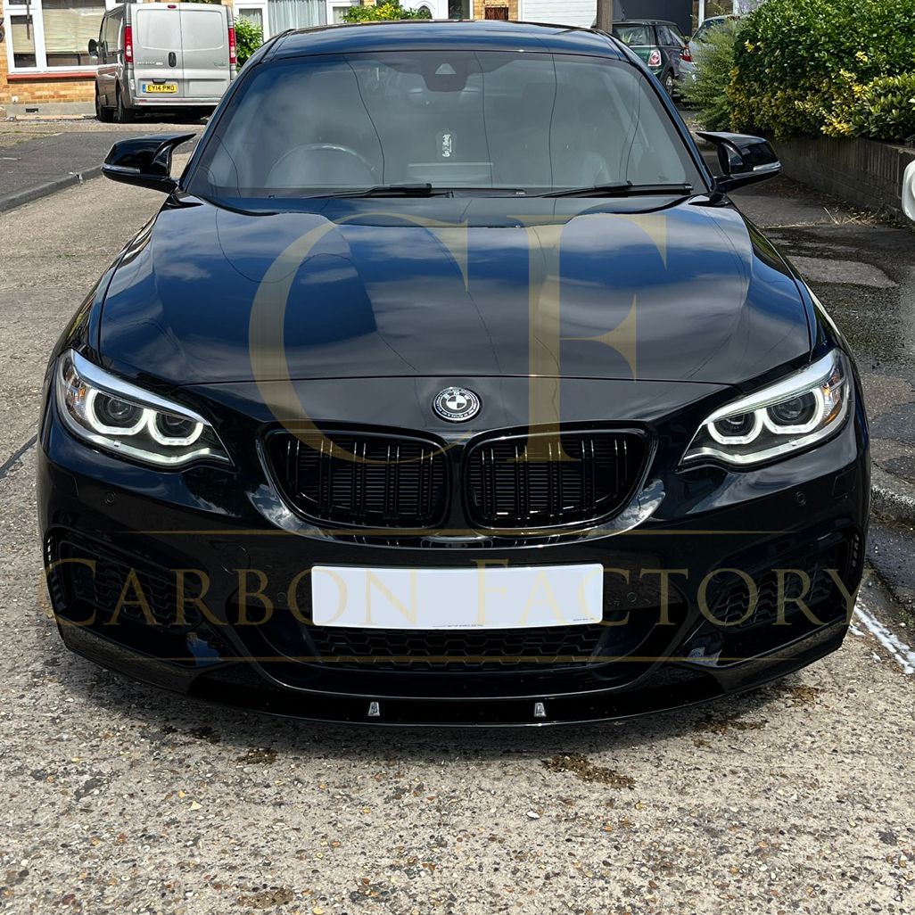 M4 Style Gloss Black Replacement Mirror Covers for BMW 1 2 3 4 Series-Carbon Factory