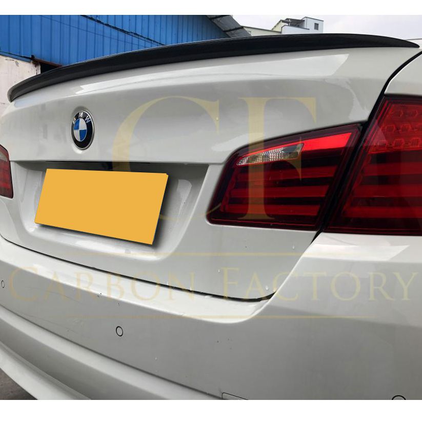 M5 Style Carbon Fibre Boot Spoiler for BMW 5 Series F10 inc M5 10-17-Carbon Factory