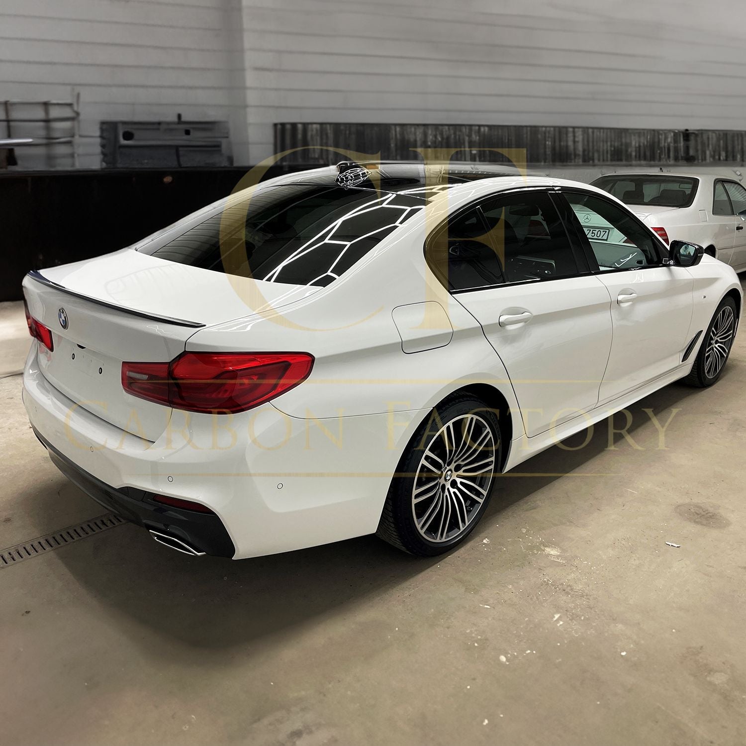 M5 Style Carbon Fibre Boot Spoiler for BMW G30 5 Series F90 M5 17-23-Carbon Factory