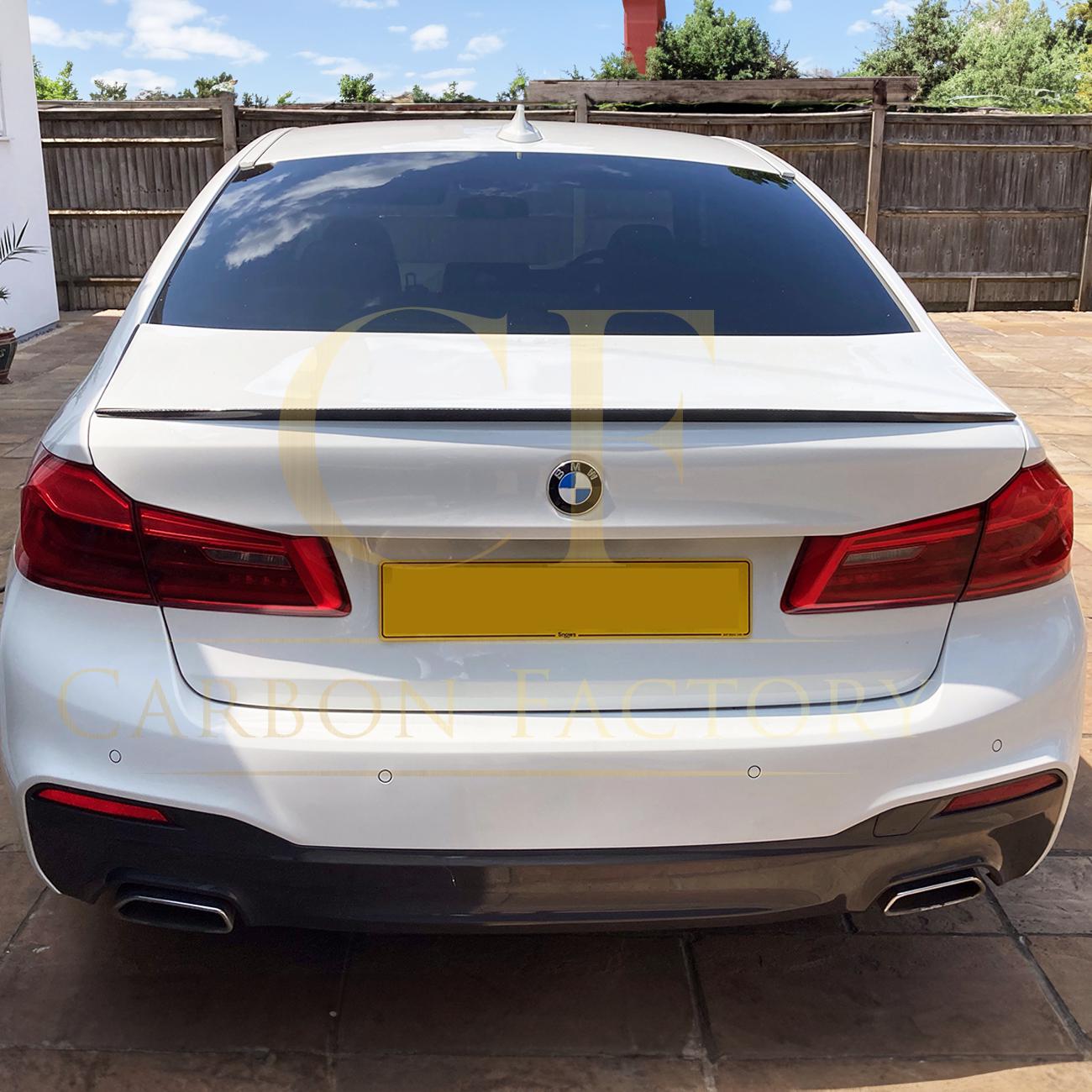 M5 Style Carbon Fibre Boot Spoiler for BMW G30 5 Series F90 M5 17-23-Carbon Factory