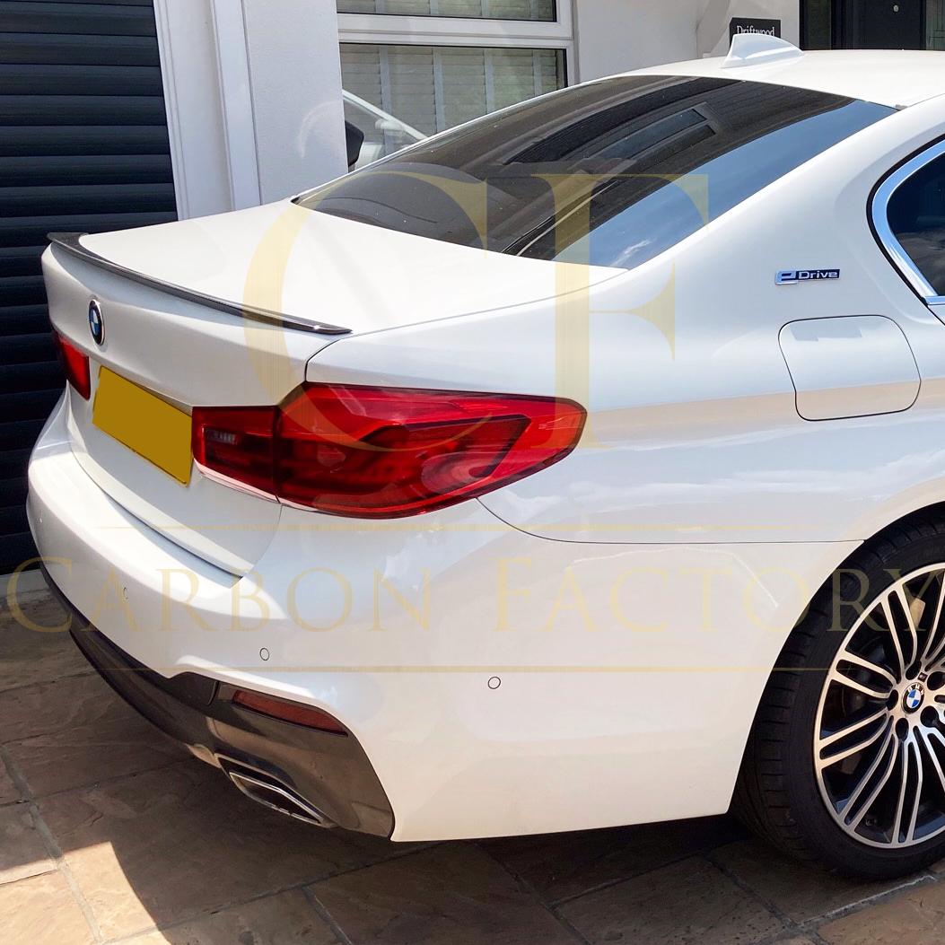 M5 Style Carbon Fibre Boot Spoiler for BMW G30 5 Series F90 M5 17-23-Carbon Factory