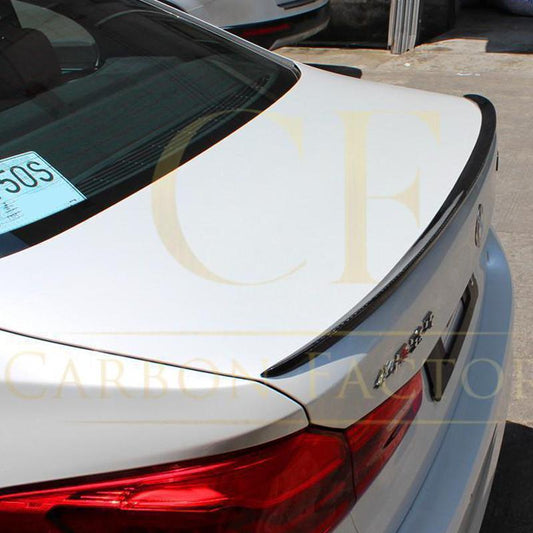 M5 Style Carbon Fibre Boot Spoiler for BMW G30 5 Series F90 M5 17-23-Carbon Factory