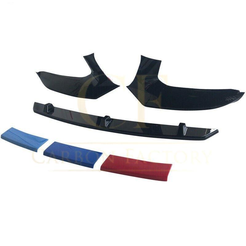 M5 Style Gloss Black Front Splitter for BMW G30 5 Series Pre-LCI 17-20-Carbon Factory