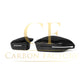 M5 Style Pre-Preg Carbon Fibre Replacement Mirror Covers for BMW G60 5 Series LHD 23-Present-Carbon Factory